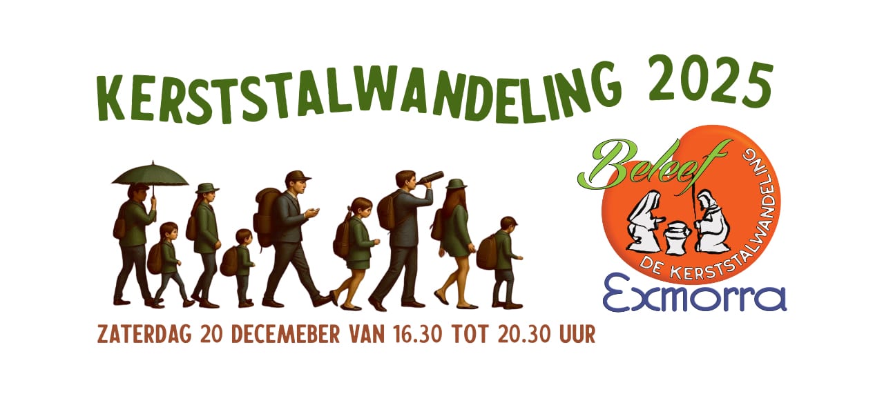 Kerststalwandeling 2025 Exmorra